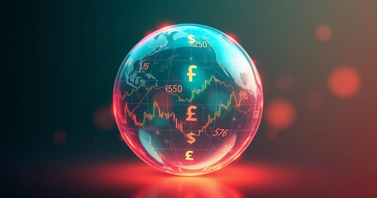 Illustration éducative du trading Forex et des paires de devises mondiales